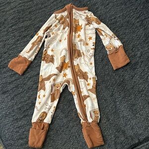 Newborn BearySleepy Little Sleepies Zippie